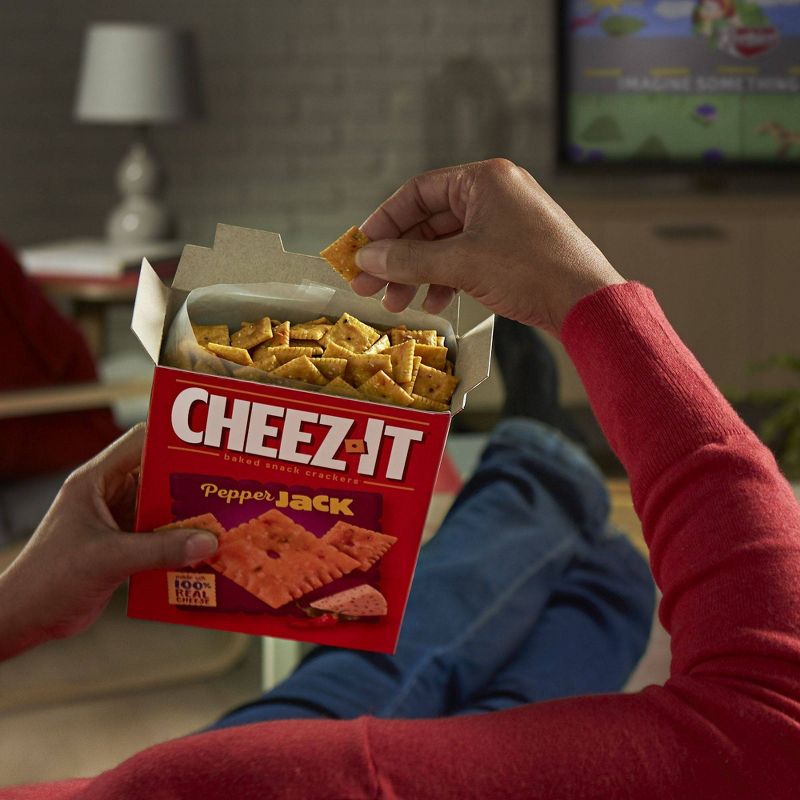 Cheez-It Pepper Jack Baked Snack Crackers - 12.4oz