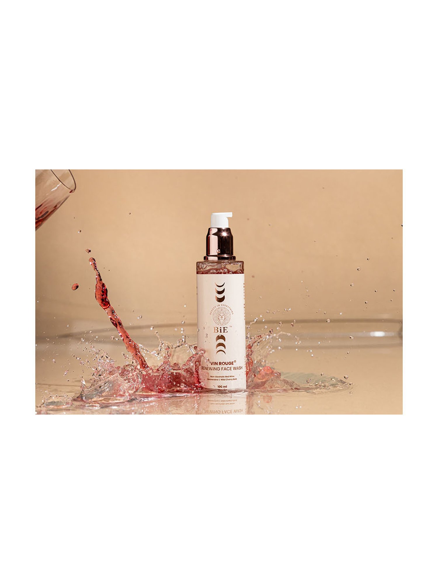 BiE Vin Rouge Renewing Face Wash - 100 ml