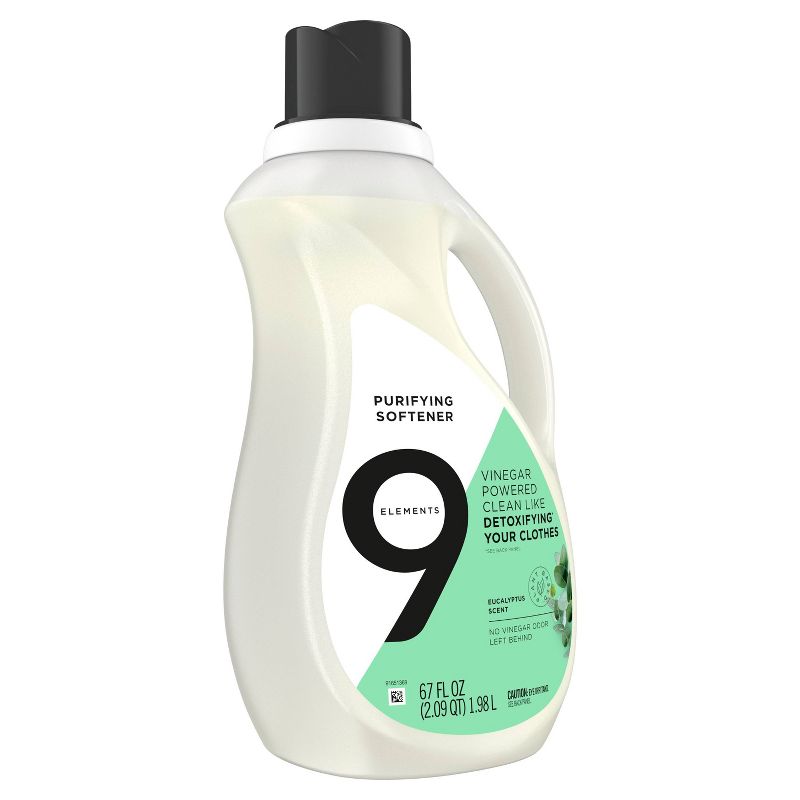 9 Elements Eucalyptus Scent Liquid Purifying Softener - 67 fl oz