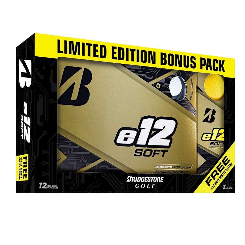 Bridgestone Golf E12 Soft Golf Balls - 12pk