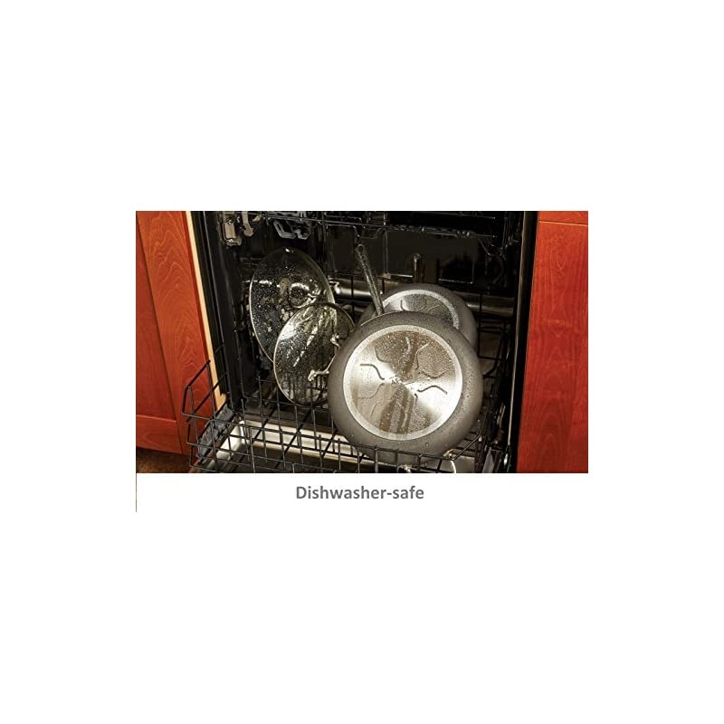 E7951364 HA1 Hard Anodized Nonstick Dishwaher Safe PFOA Free Square Griddle Cookware, 11-Inch, Black