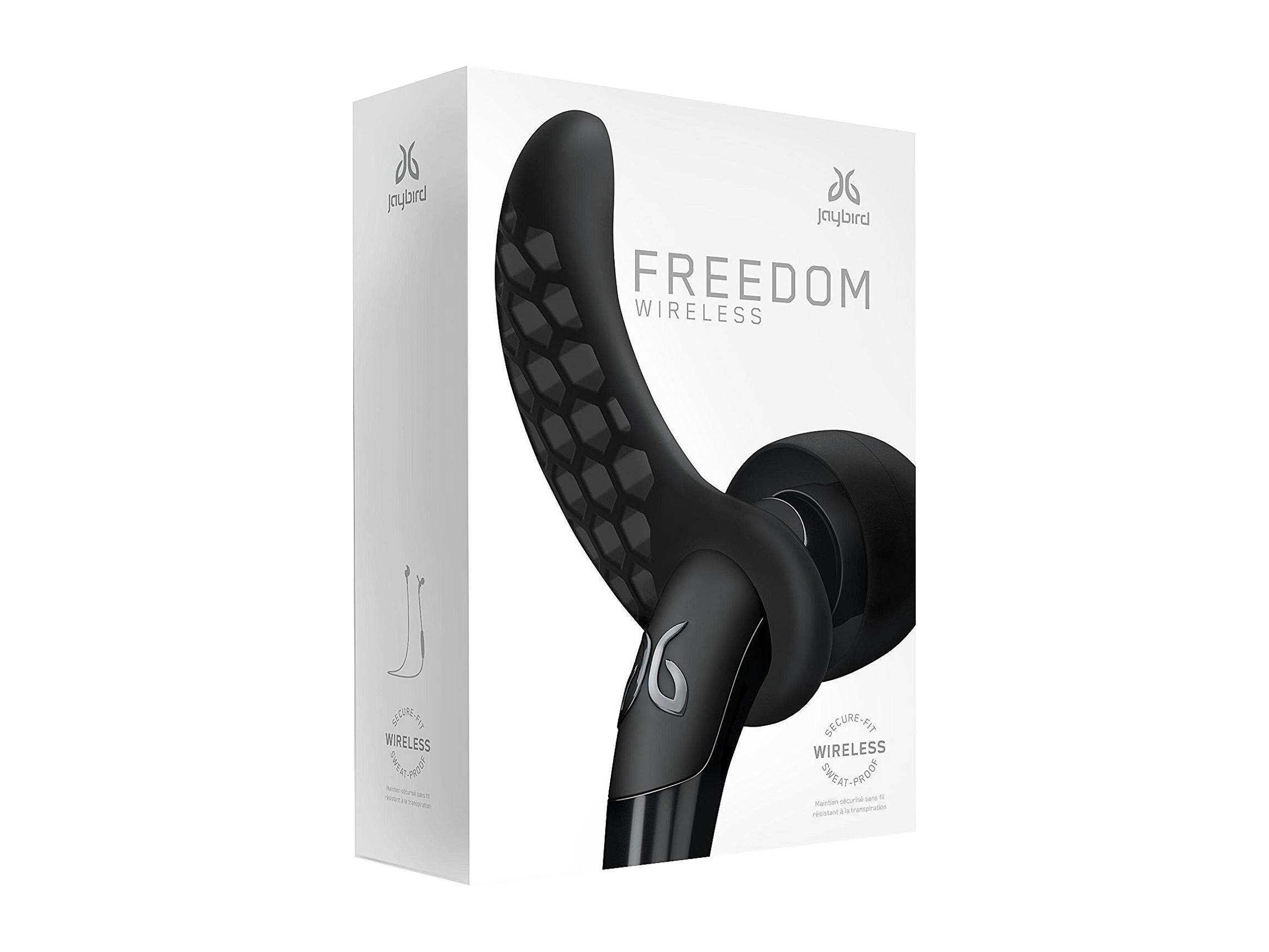JayBird FREEDOM In-Ear Wireless Bluetooth Headphones, Carbon, F5-S-B