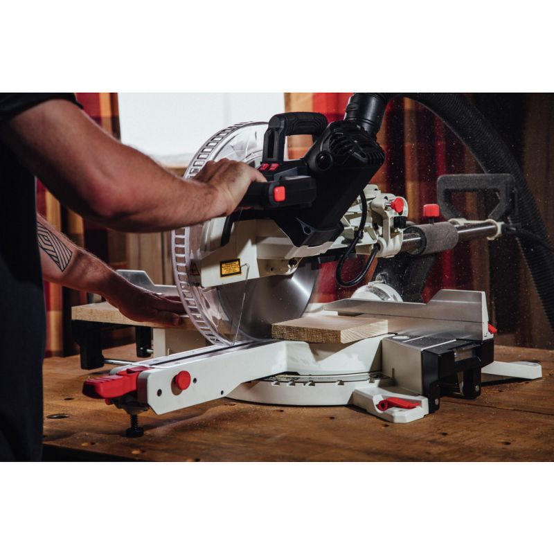 JET 707212 JMS-12X 15 Amp 12 in. Dual Bevel Sliding Compound Miter Saw