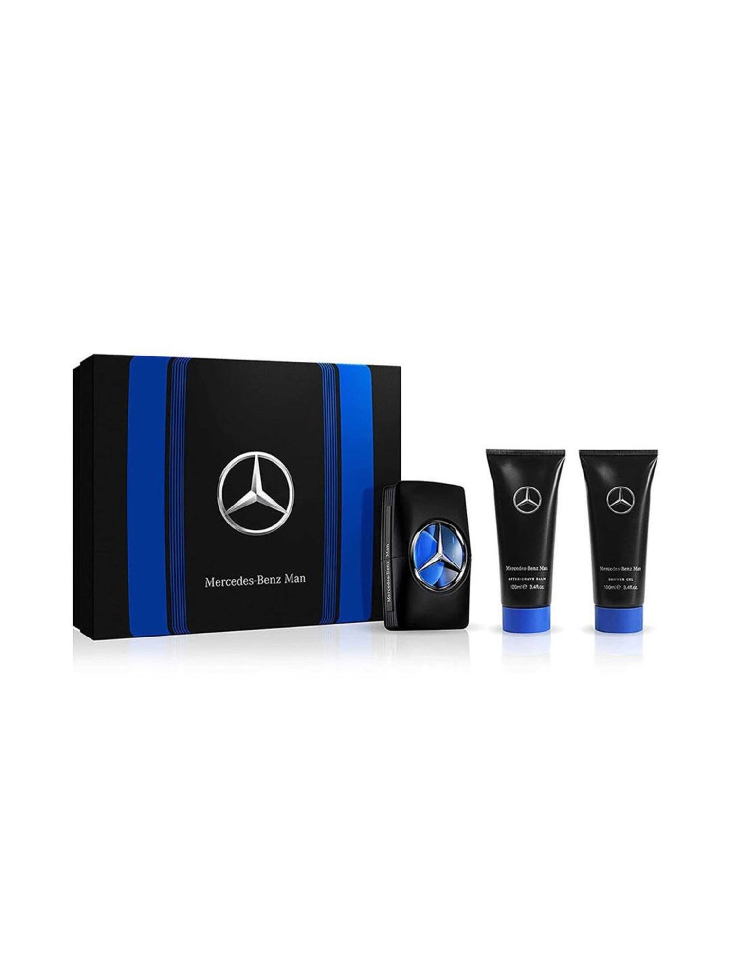 MERCEDES-BENZ Eau De Toilette, Shower Gel & After Shave Balm Combo for Men
