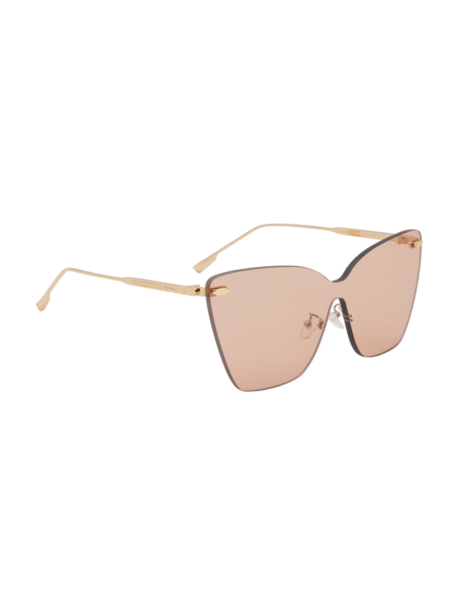 Ted Smith Pink Cat Eye UV Protection Sunglasses for Women