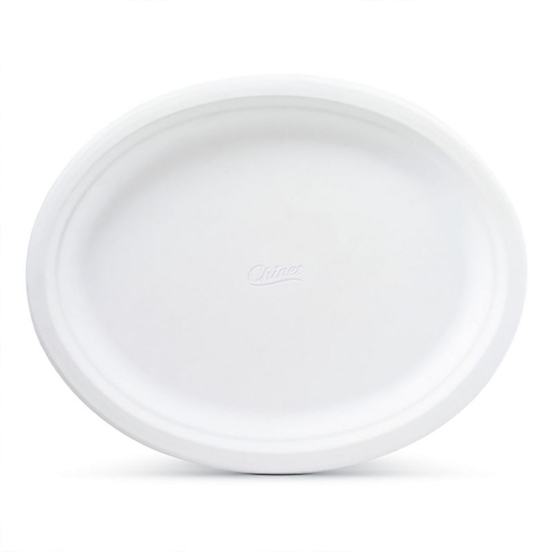 Chinet Classic White Platter - 24ct
