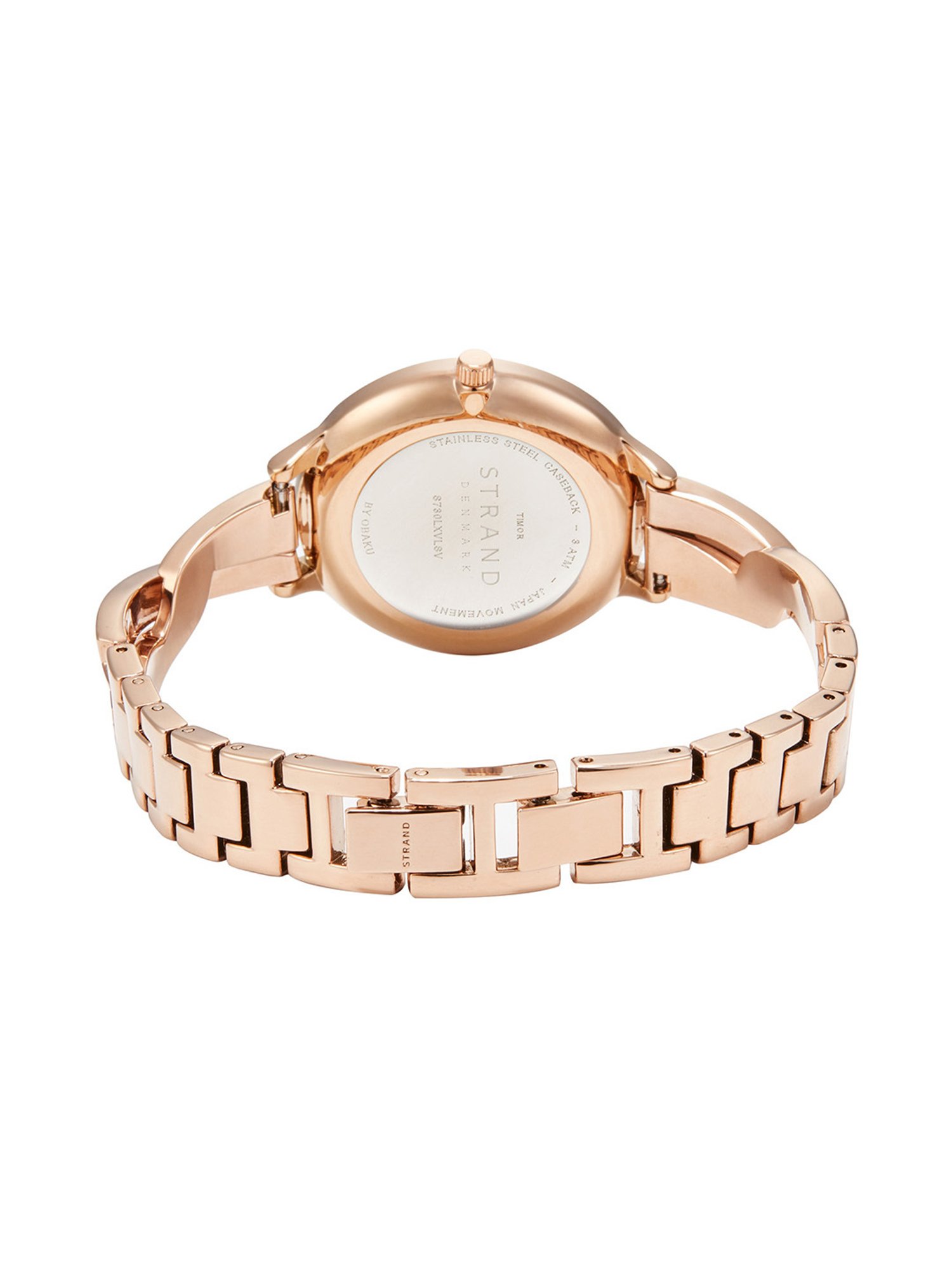 Strand By Obaku S730LXVLSV Timor Lapis Analog Watch for Women