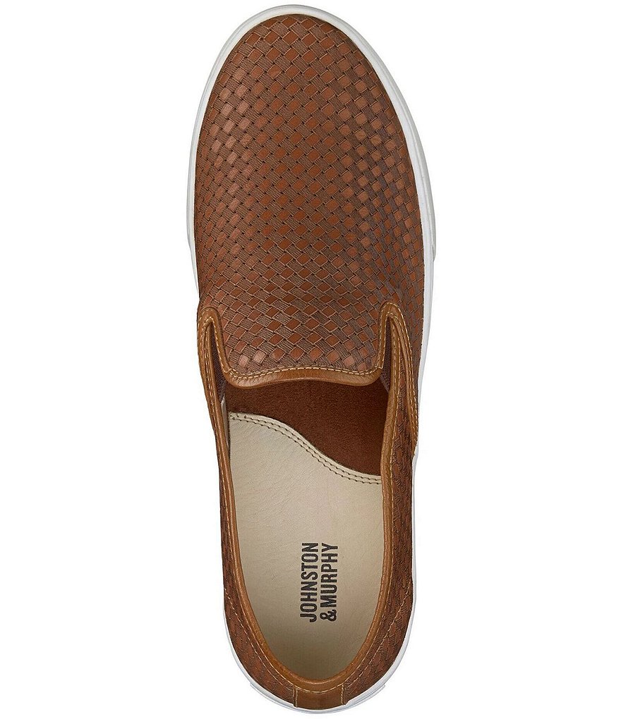 Johnston & Murphy Men's Tyler Weave Slip-Ons