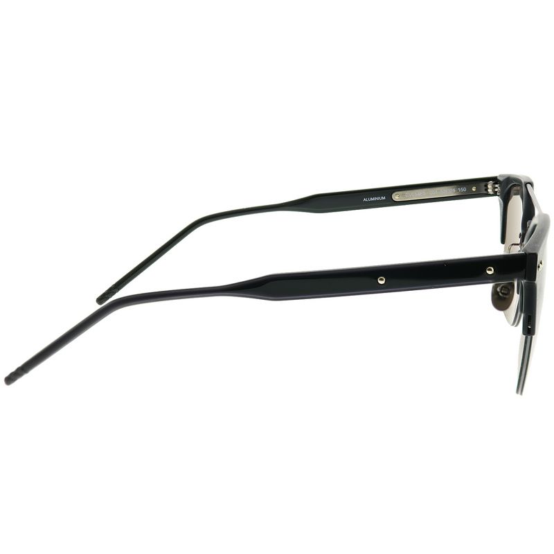 Bottega Veneta  001 Unisex Rectangle Sunglasses Black 52mm