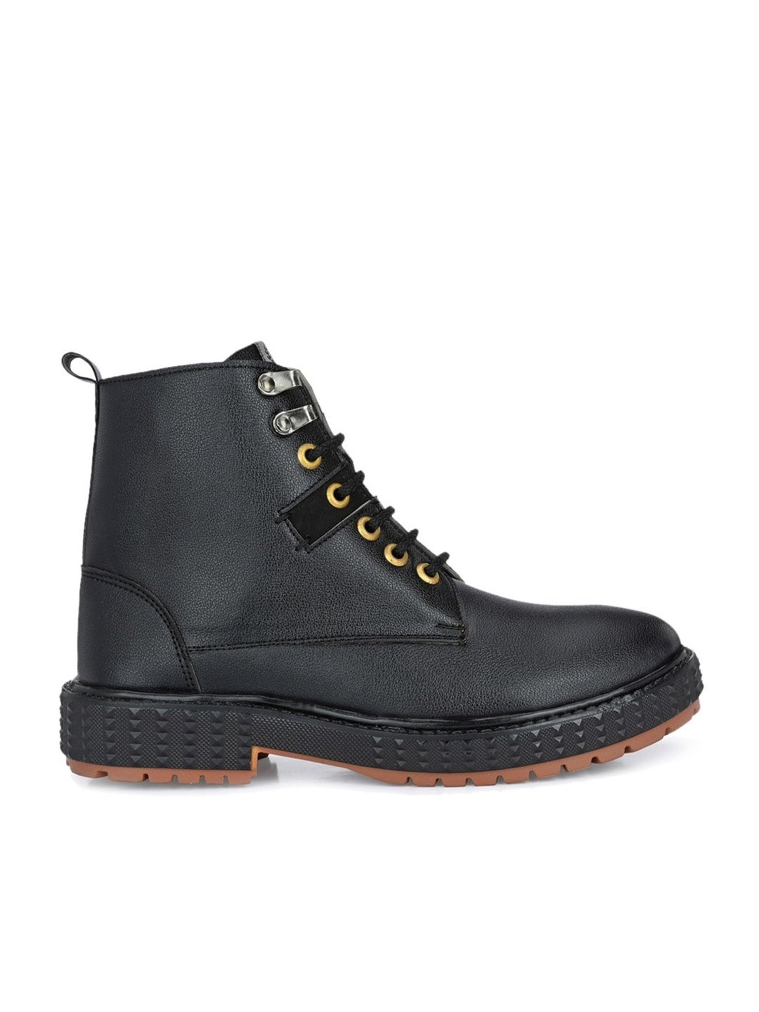 Prolific Men's Black Derby Boots