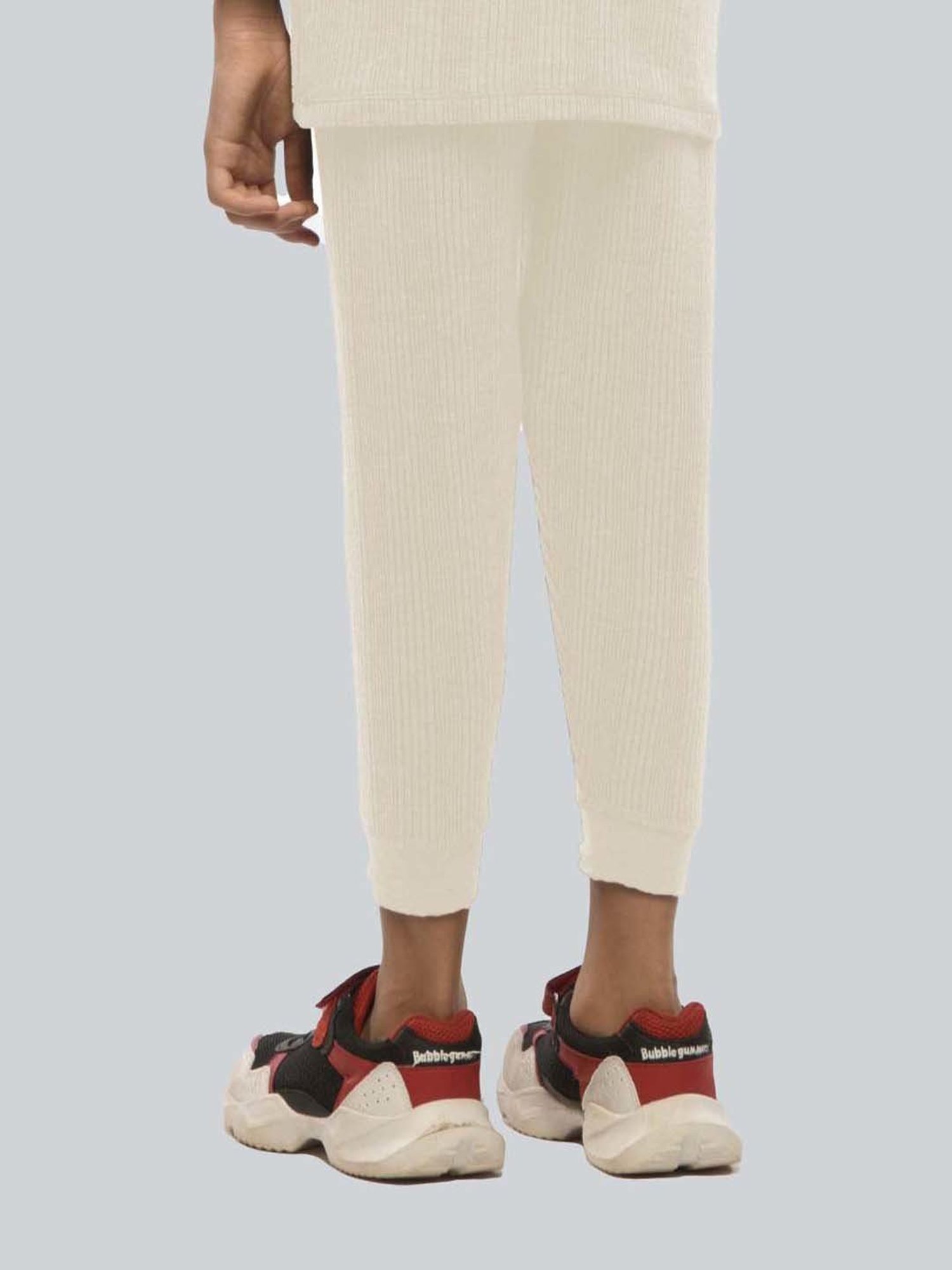 LUX Inferno Boys White Skinny Fit Thermal Pants