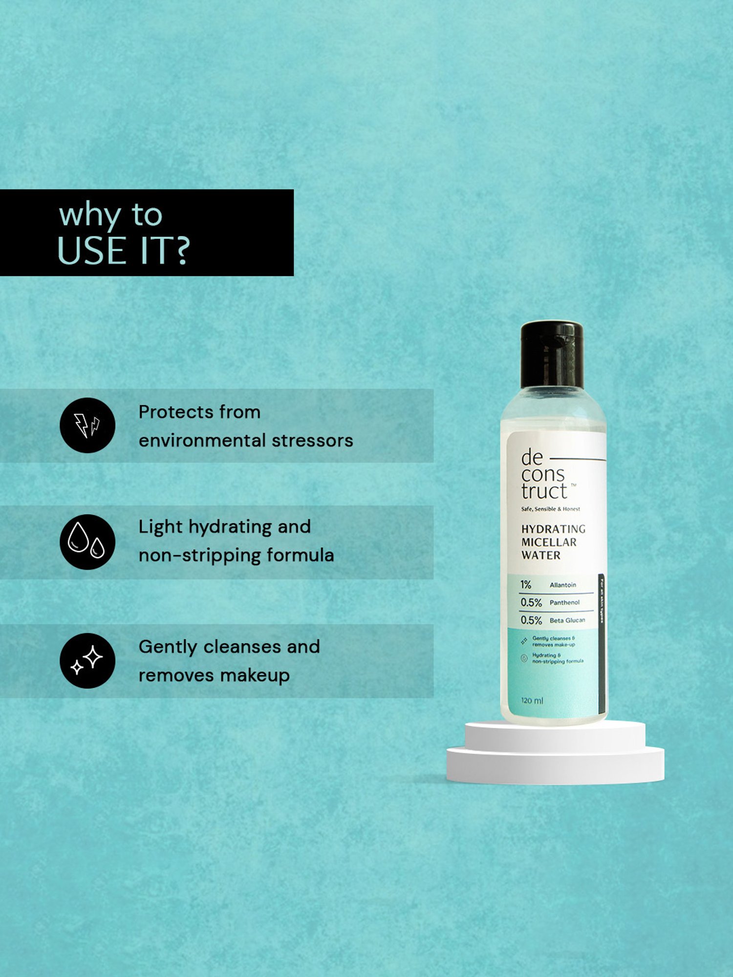 Deconstruct Hydrating Micellar Water - 120 ml