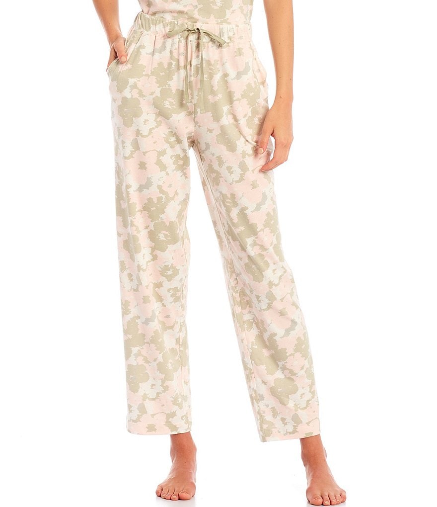 Sleep Sense Coordinating Floral Camouflaged Print Sleep Pants
