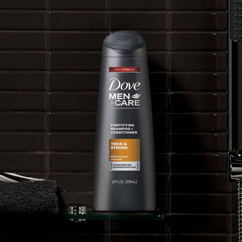 Dove Men+Care 2-in-1 Thick to Strong Shampoo and Conditioner - 4pk/12 fl oz