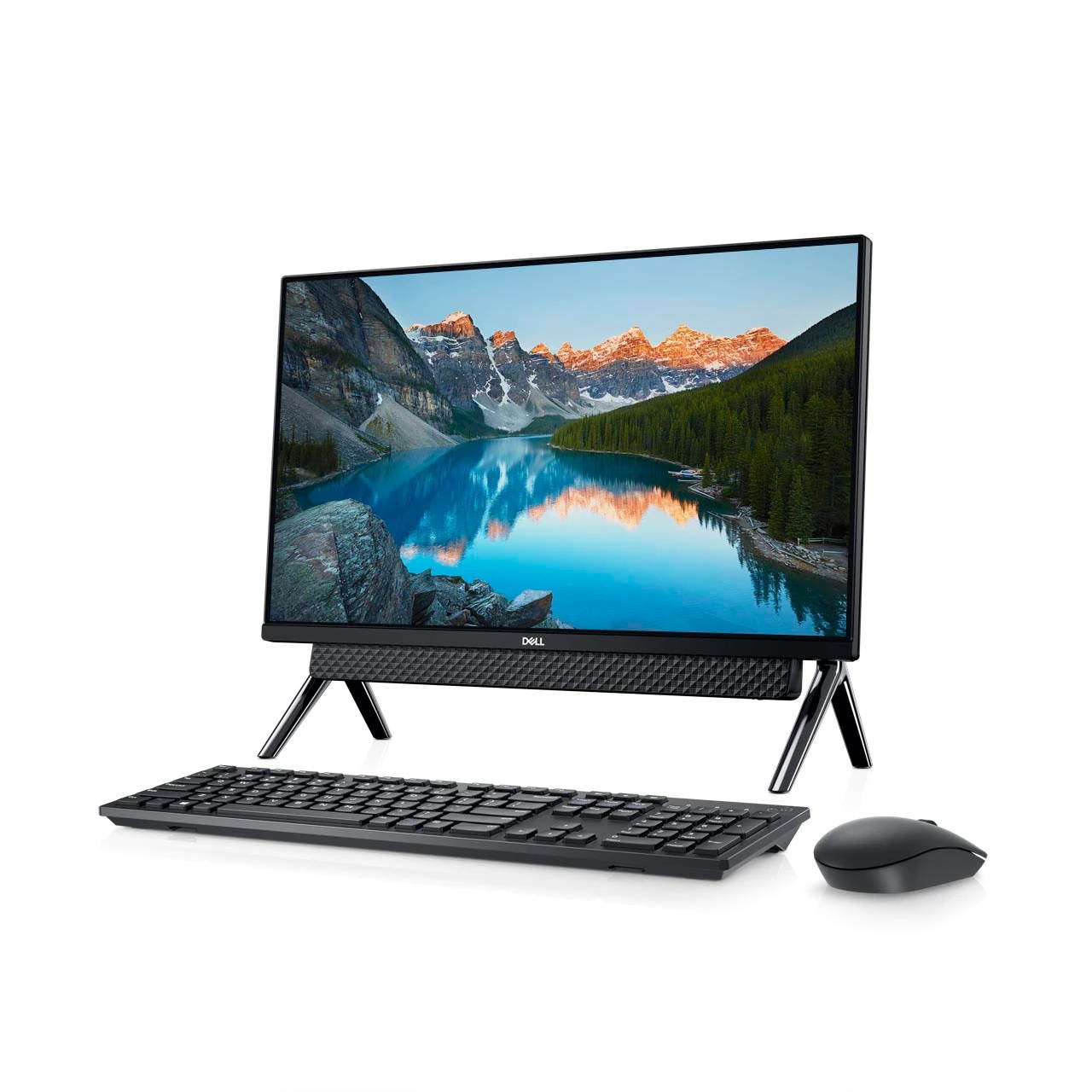 2019 Dell Inspiron 5490 AIO 24" - Intel Core i7 10th Gen - i7-10510U - Quad Core 4.9Ghz - 1TB + 256GB SSD - 16GB RAM - Nvidia GeForce MX110 - Windows 10 Home Silver