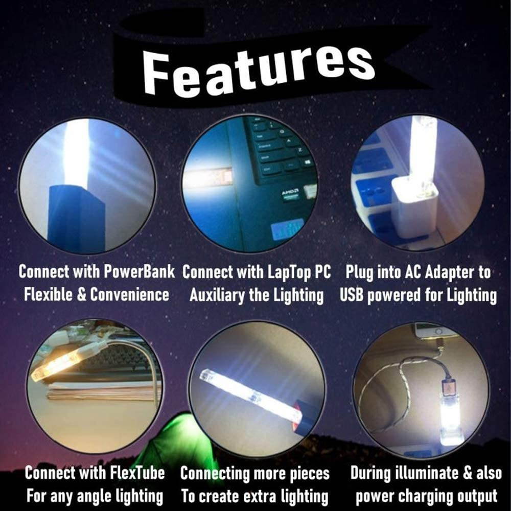 Akust USB LED Light ThumbLight+ (16 LED) (White)