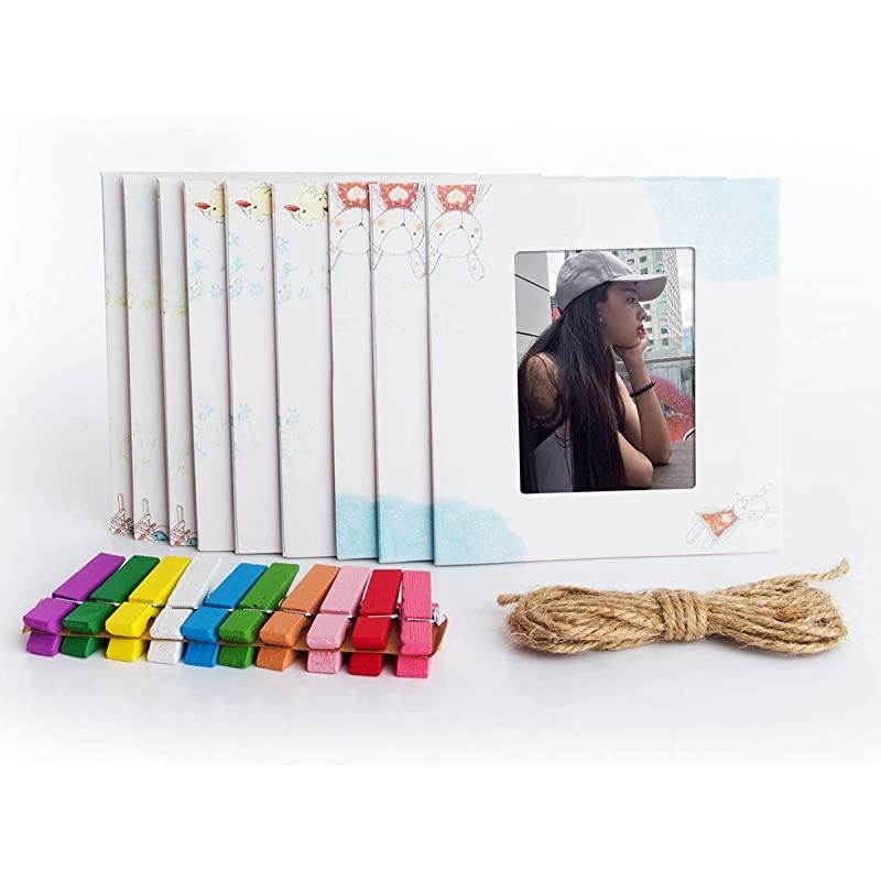 Stripe Accessories Bundle for Fujifilm Instanx Mini 9 8 8+(Mini Camera case/Polaroid Album/Instax Photo Frames/Film Stickers/Filters/Selfi-Lens)