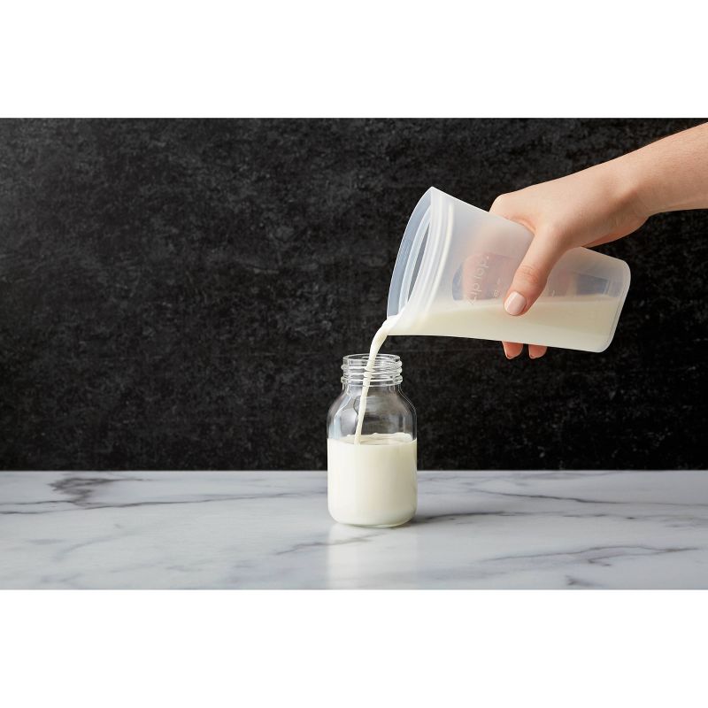 Zip Top Breast Milk Storage Set & Freeze Tray