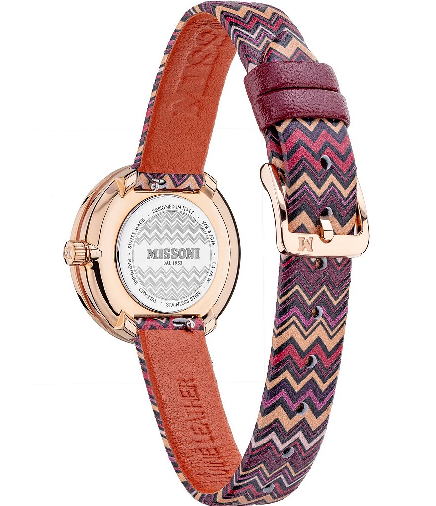 Missoni M1 Joyful Leather Watch