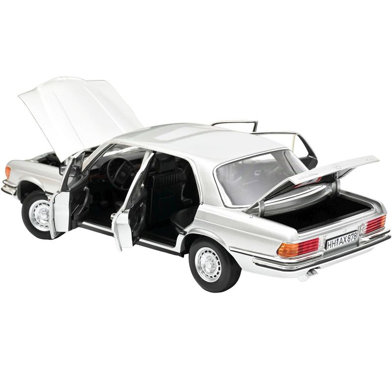 1976 Mercedes Benz 450 SEL 6.9 Silver Metallic 1/18 Diecast Model Car by Norev
