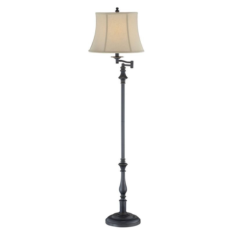 Lite Source Laurence 1-LT Floor Lamp  - Dark Bronze