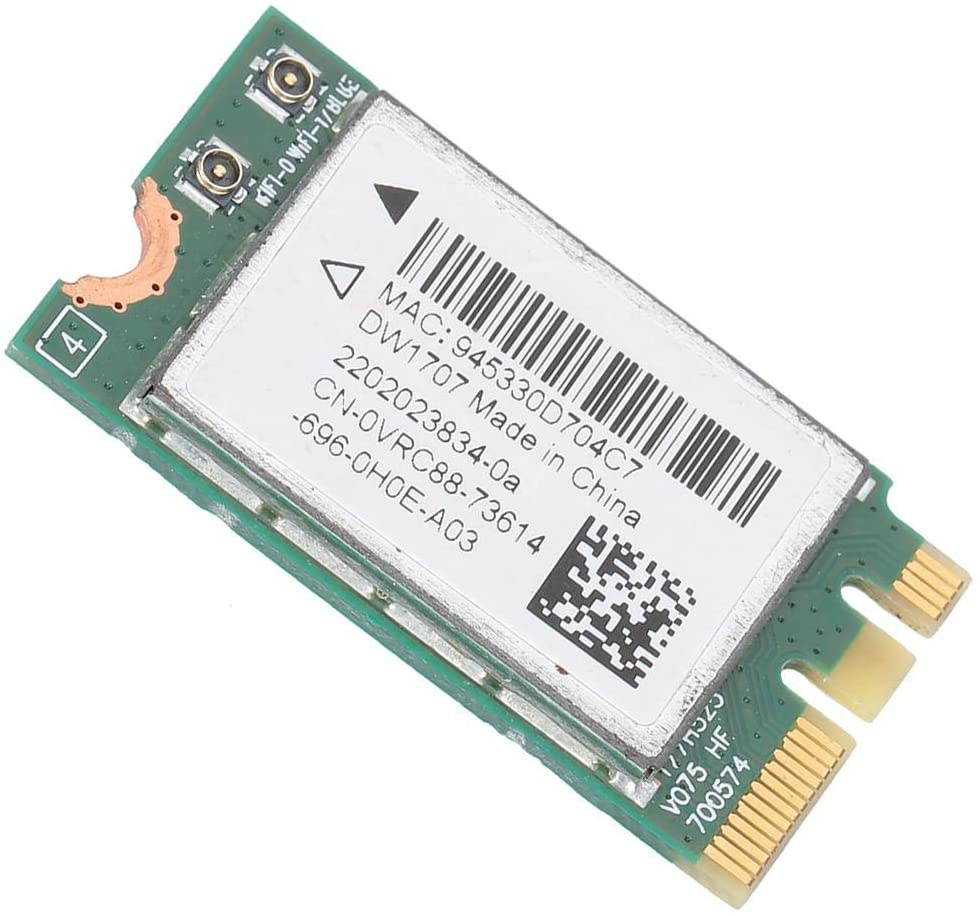 Simlug Good Compatibility Universal NGFF Network Card, Practical Wireless Network Card, High Speed Delicate Durable for Dell