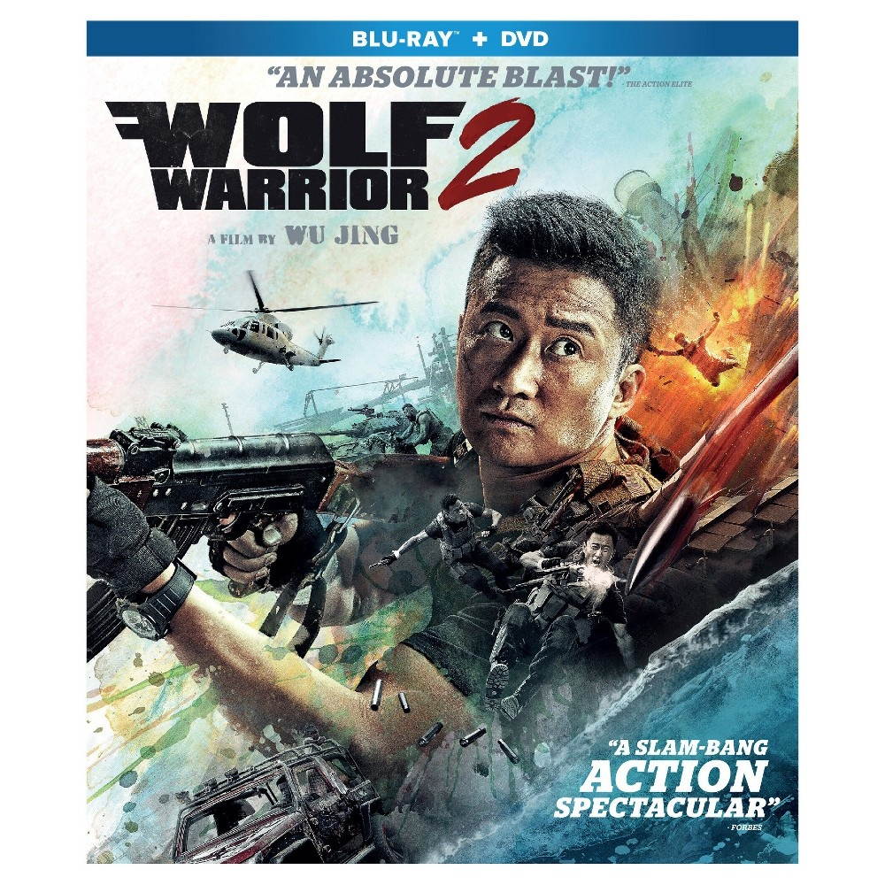 Wolf Warrior 2 Blu-ray + DVD Wu Jing