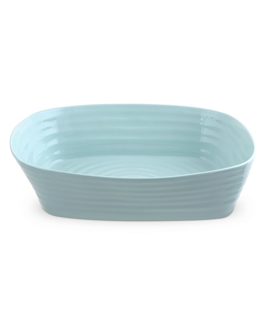 Sophie Conran for Portmeirion Porcelain Celadon Lasagne Roaster
