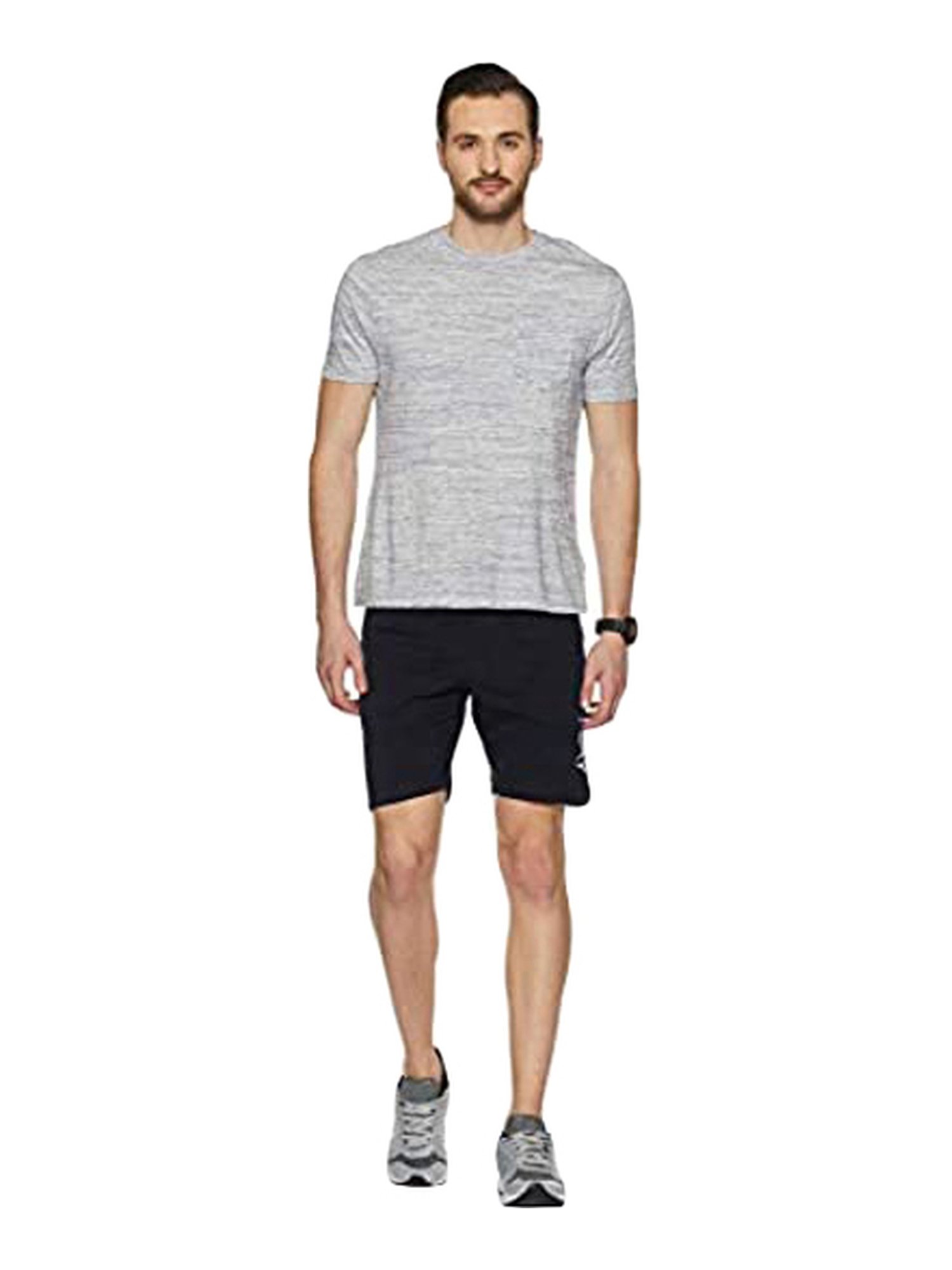 Fruit of the Loom Steel Grey Regular Fit Shorts