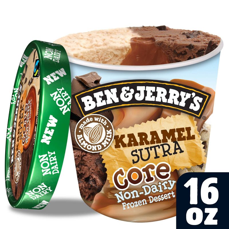 Ben & Jerry's Non Dairy Karamel Sutra Core Frozen Dessert - 16oz