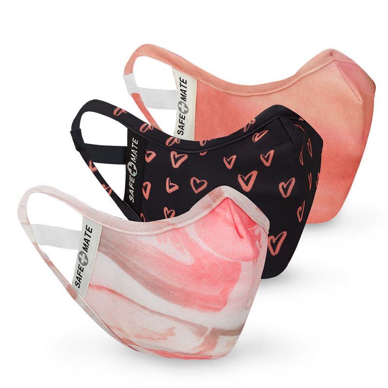 Copper Compression Infused Face Mask - Black - L/XL