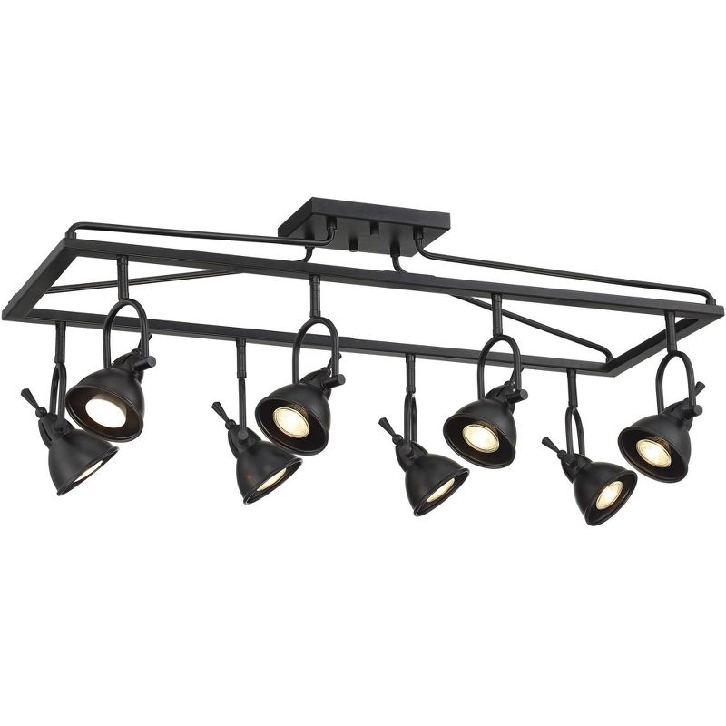 Pro Track Kane 8-Light Bronze Cage Track Fixture