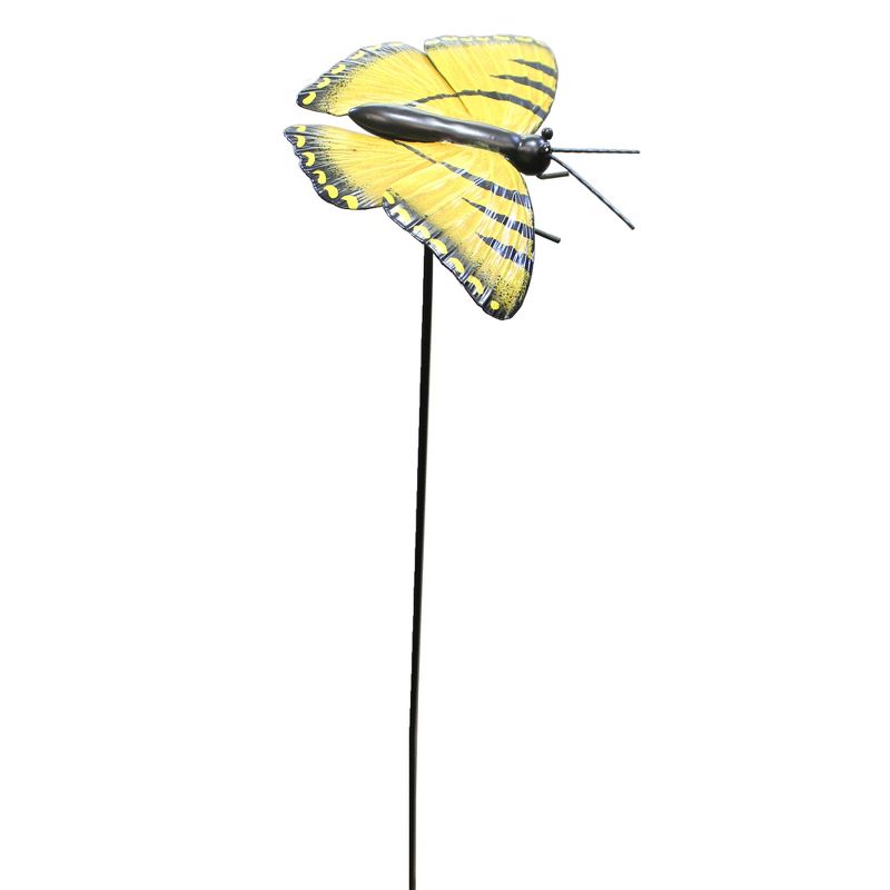 Home & Garden 30.0" Butterfly Swallowtail Stake Yard Decor Regal Art & Gift  -  Decorative Garden Stakes