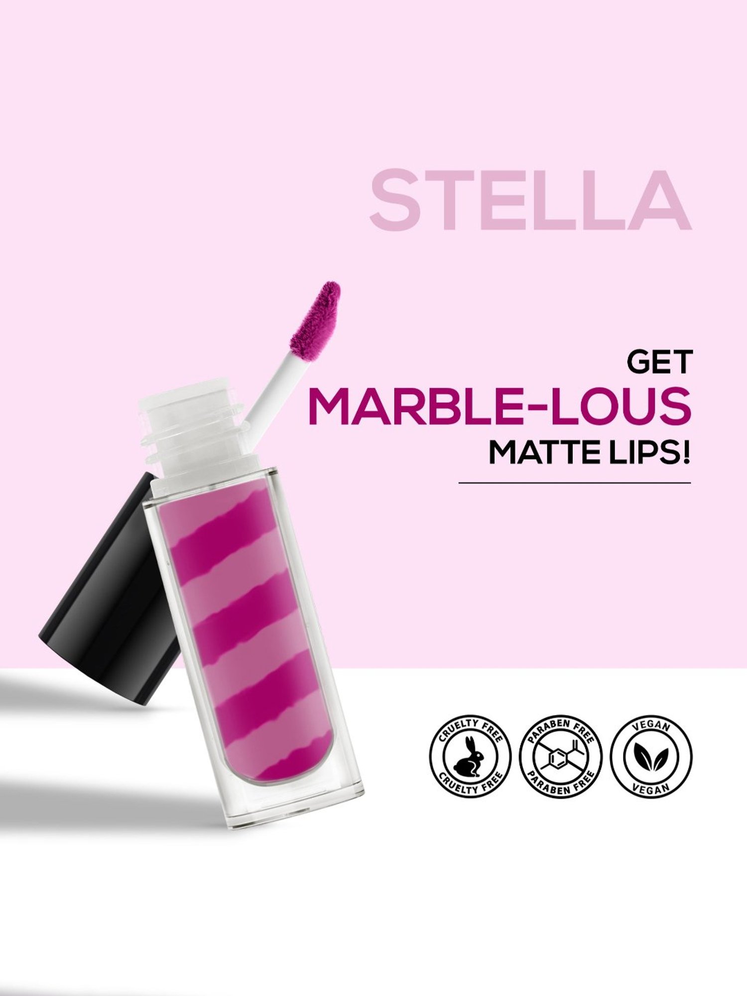 RENEE Stay With Me Matte Lip Color Thirst For Wine - 5 ml