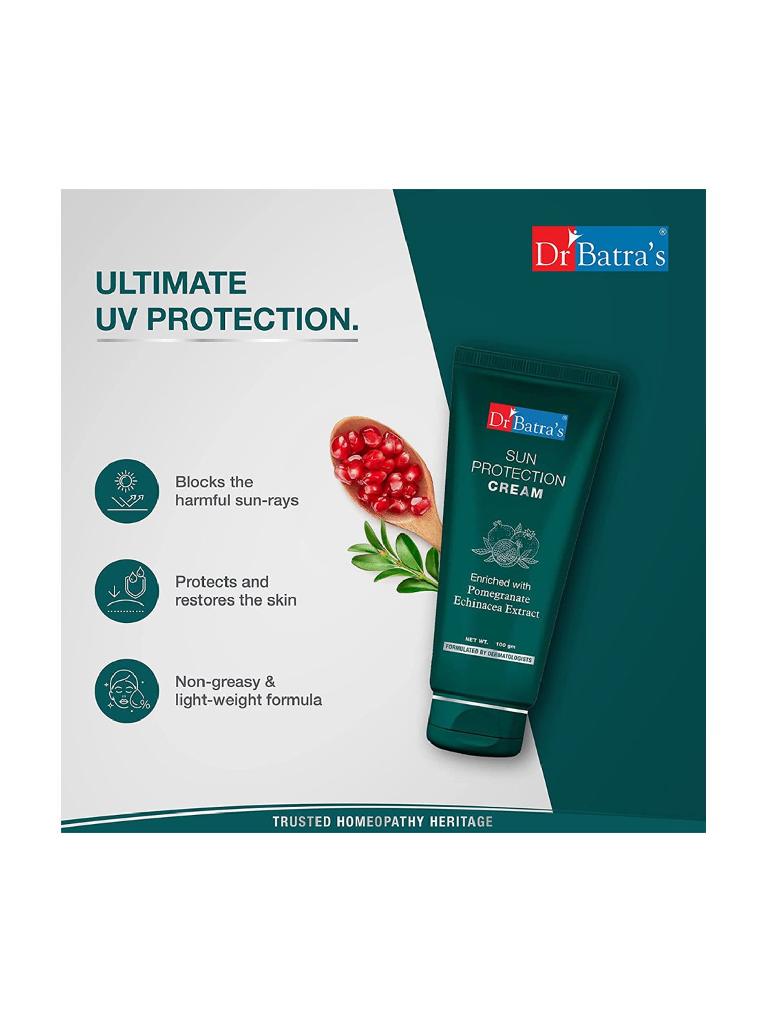 Dr. Batra's Sun Protection Cream & Natural Skin Lightening Cream