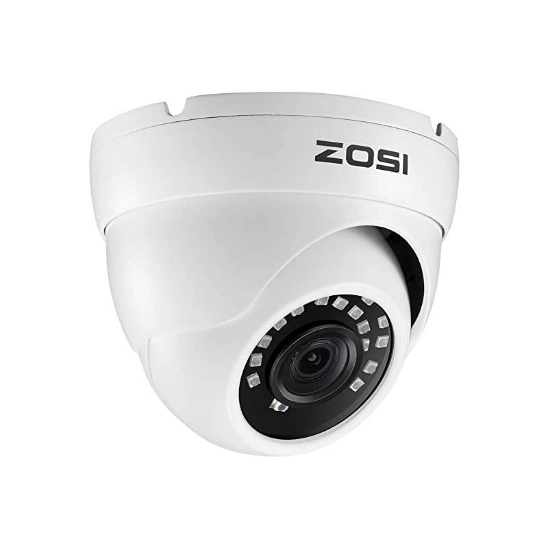 20MP HD 1080P 1920TVL Hybrid 4in1 TVI CVI AHD 960H CVBS CCTV Camera 24PCS IRLEDs Home Security Indoor Outdoor 65ft Day Night Vision Aluminum Metal Housing Camera for Analog DVR White