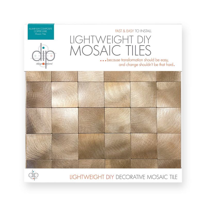 DIP Design is Personal Wall Tiles Copper
