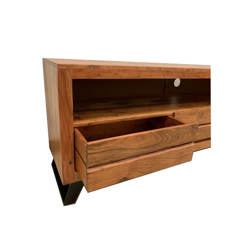 Live Edge TV Cabinet Natural - Timbergirl