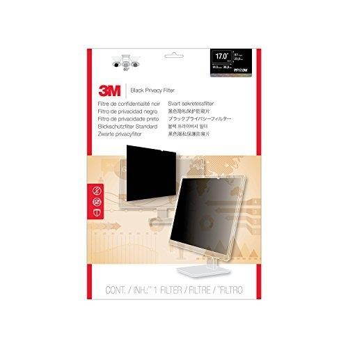 3M PF170W1B Privacy Filter For 17 Inch Widescreen Laptop (16:10) - Notebook Privacy Filter - 17 Inch Wide - Black