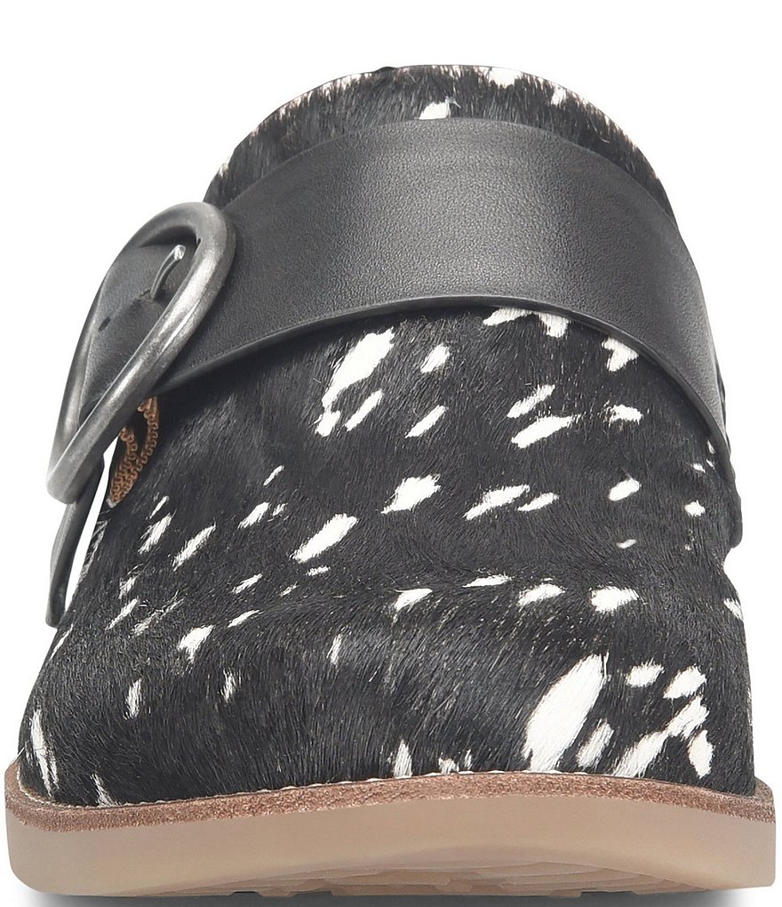 Sofft Billie Animal Print Cork Footbed Clogs