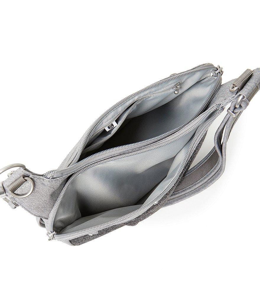 Baggallini Anti-Theft Cross Over Crossbody Bag With Removable Wristlet