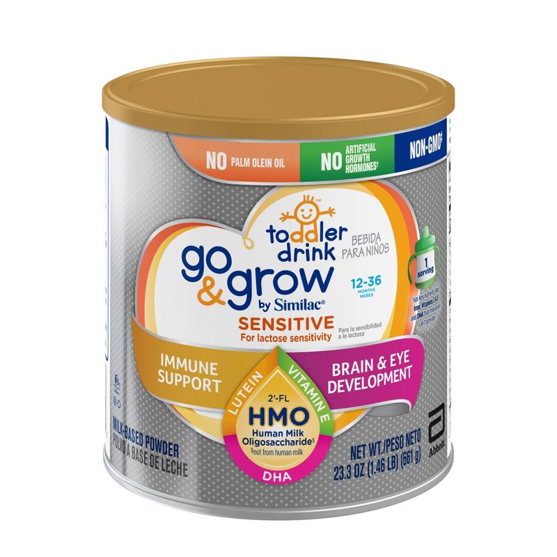Go & Grow Sensitive by Similac Toddler Drink Non-GMO Formula Powder - 23.3oz