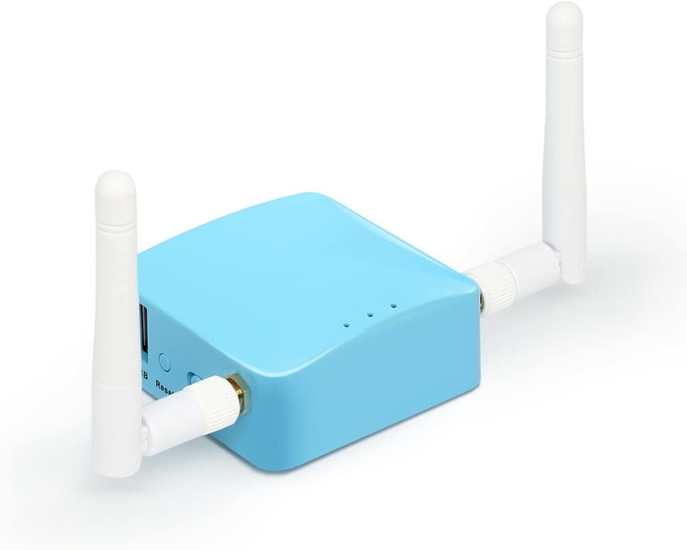 Antop Outdoor Indoor TV Antenna, 360 Omnidirection HDTV Antenna with 4G LTE Filter and 2 Way Amplifier Booster - 4K Local Channels Broadcast for All Types of Smart Digital Television