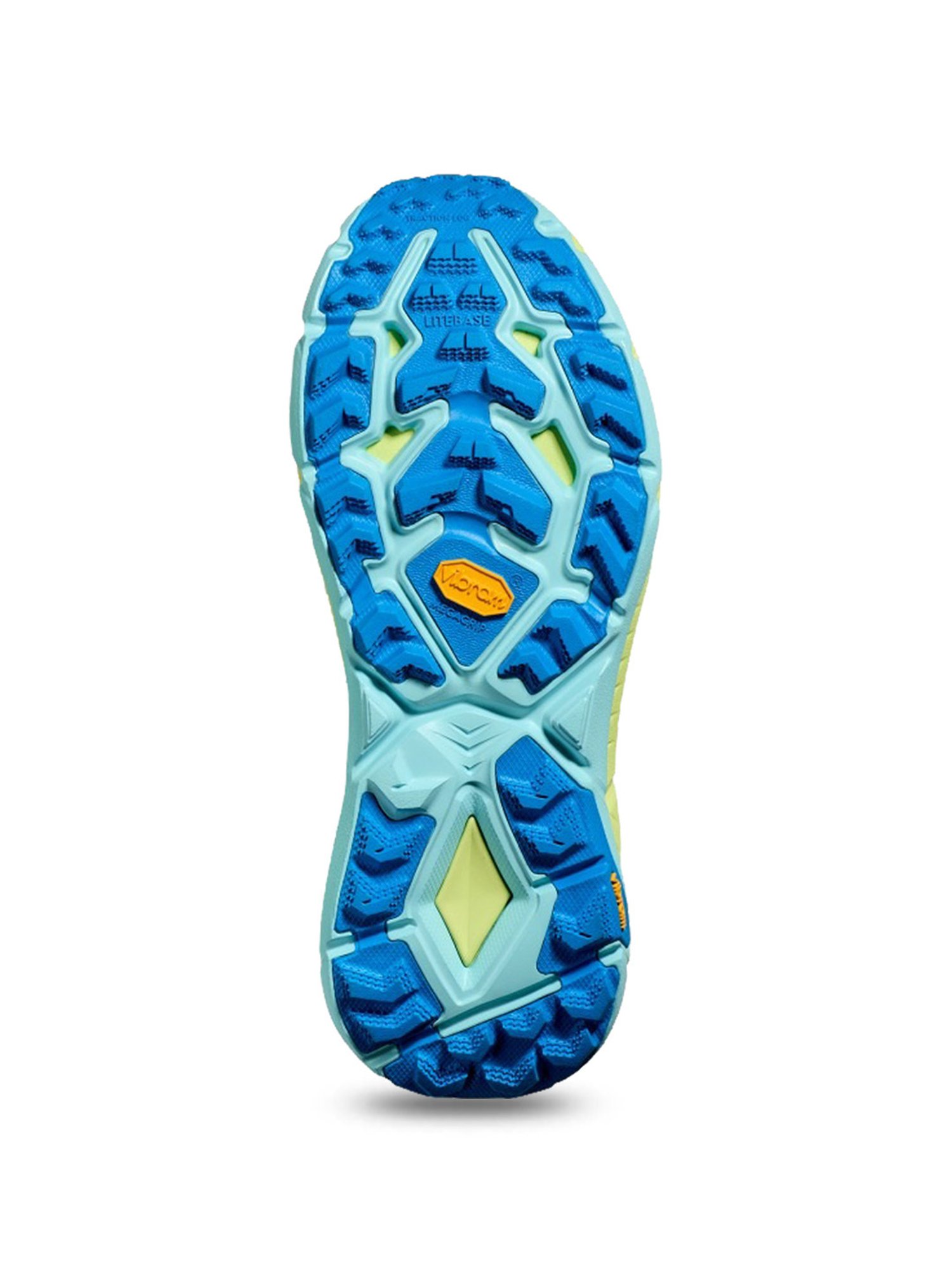 Hoka Men's M MAFATE SPEED 4 Solar Flare & Lettuce Running Shoes