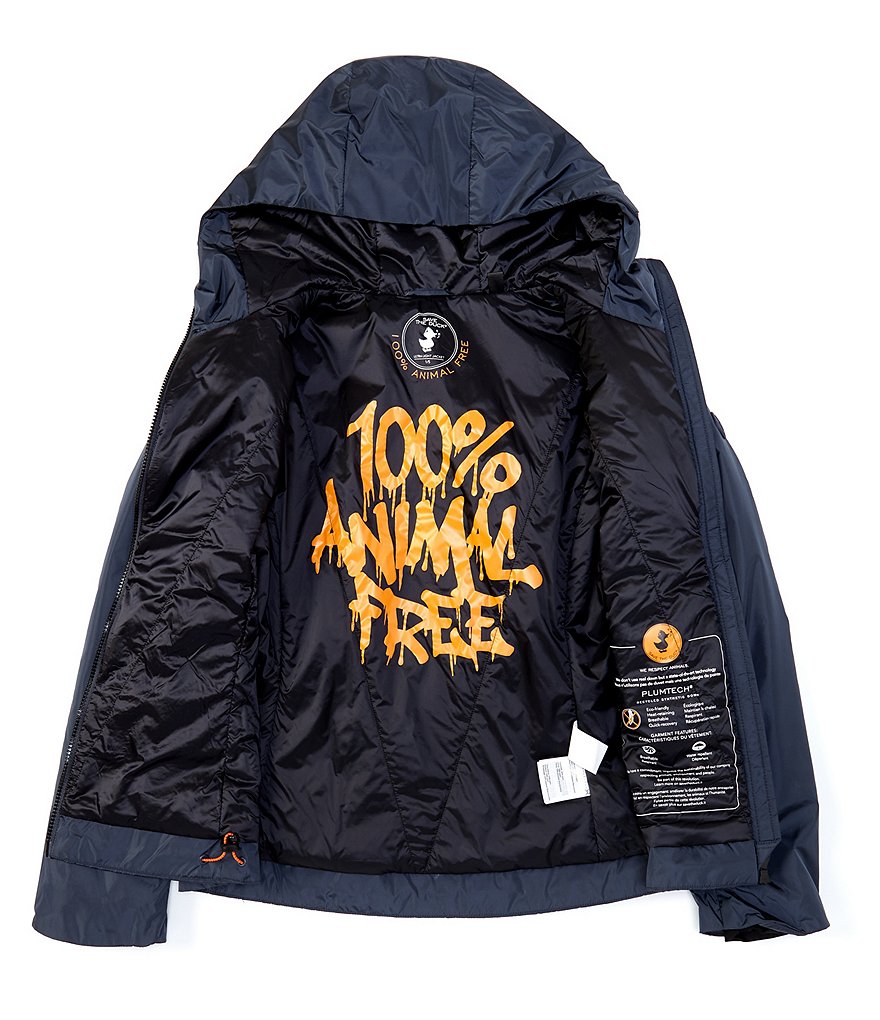 Save The Duck Emily Packable Hooded Rain Jacket