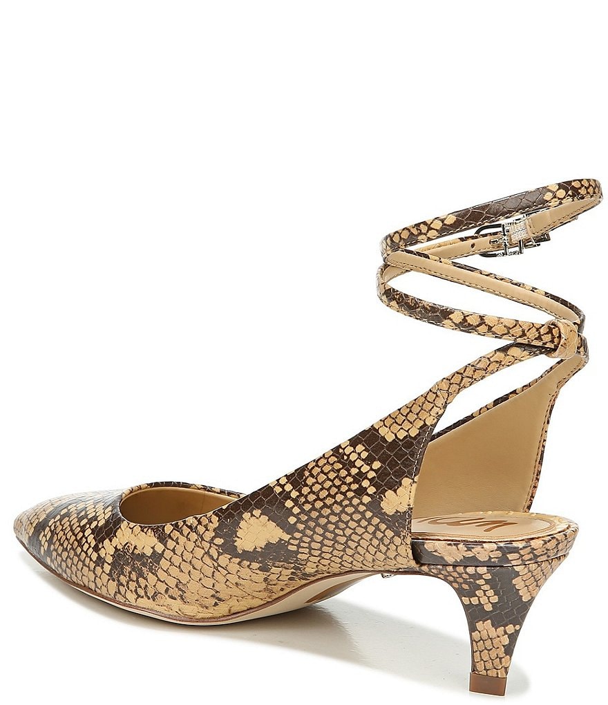 Franco Sarto Citrus Snake Print Pumps
