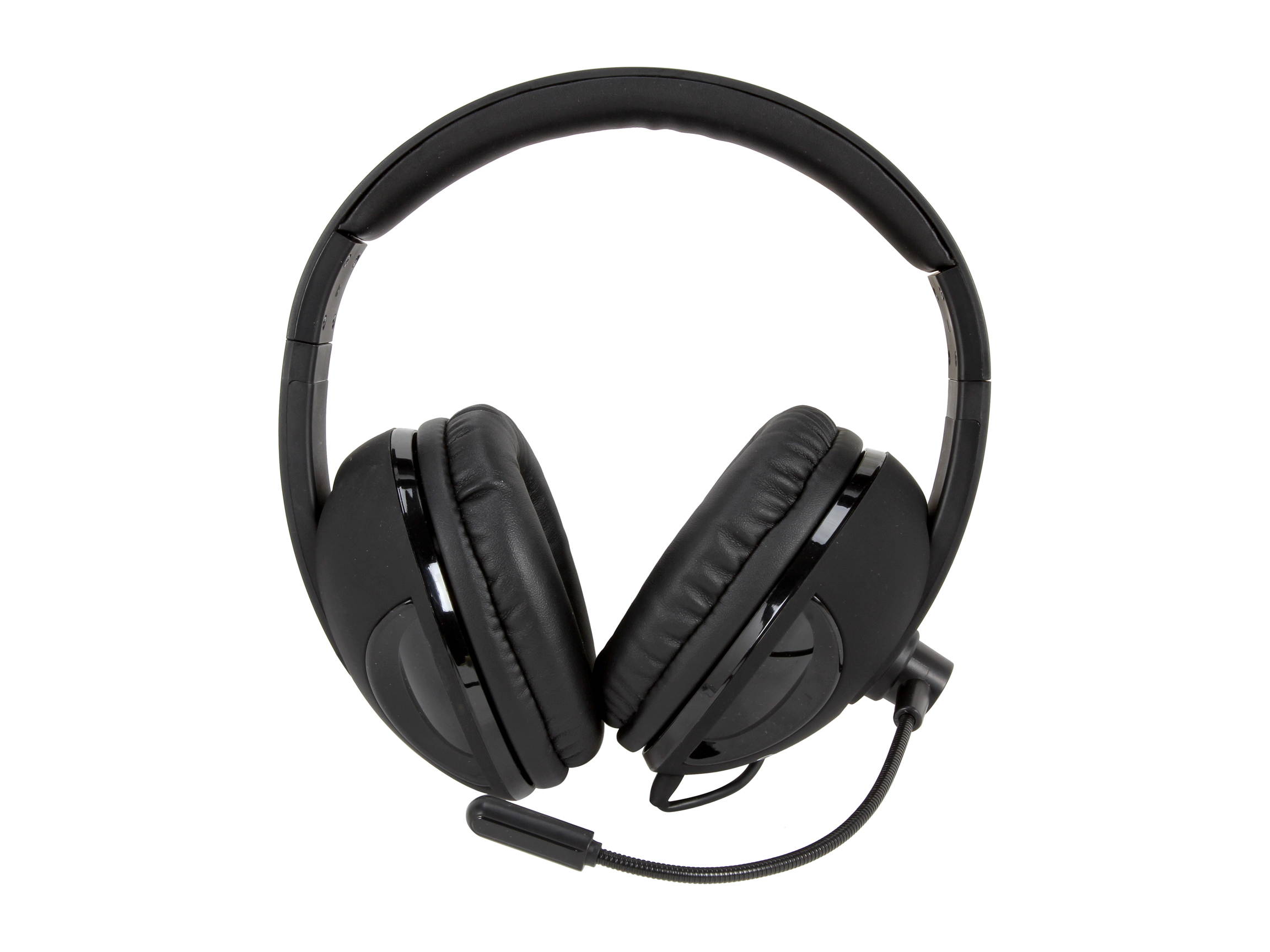 SYBA Cobra Black OG-AUD63065 COBRA510 NC2 5.1 Surround Sound Stereo Headphone with Boom Microphone