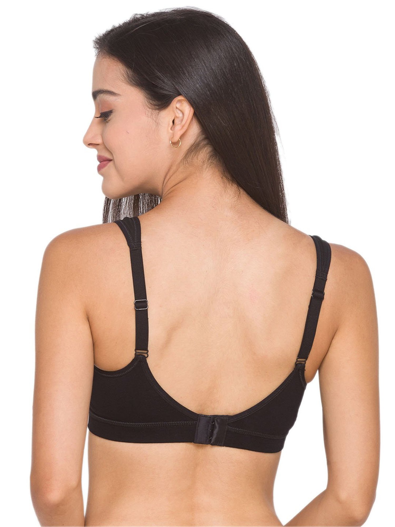 Candyskin Black Non Wired Non Padded Everyday Bra