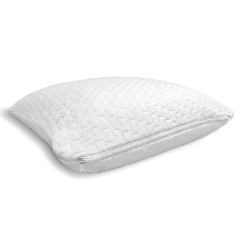 Bed Pillow Protector (Euro) White - Allerease