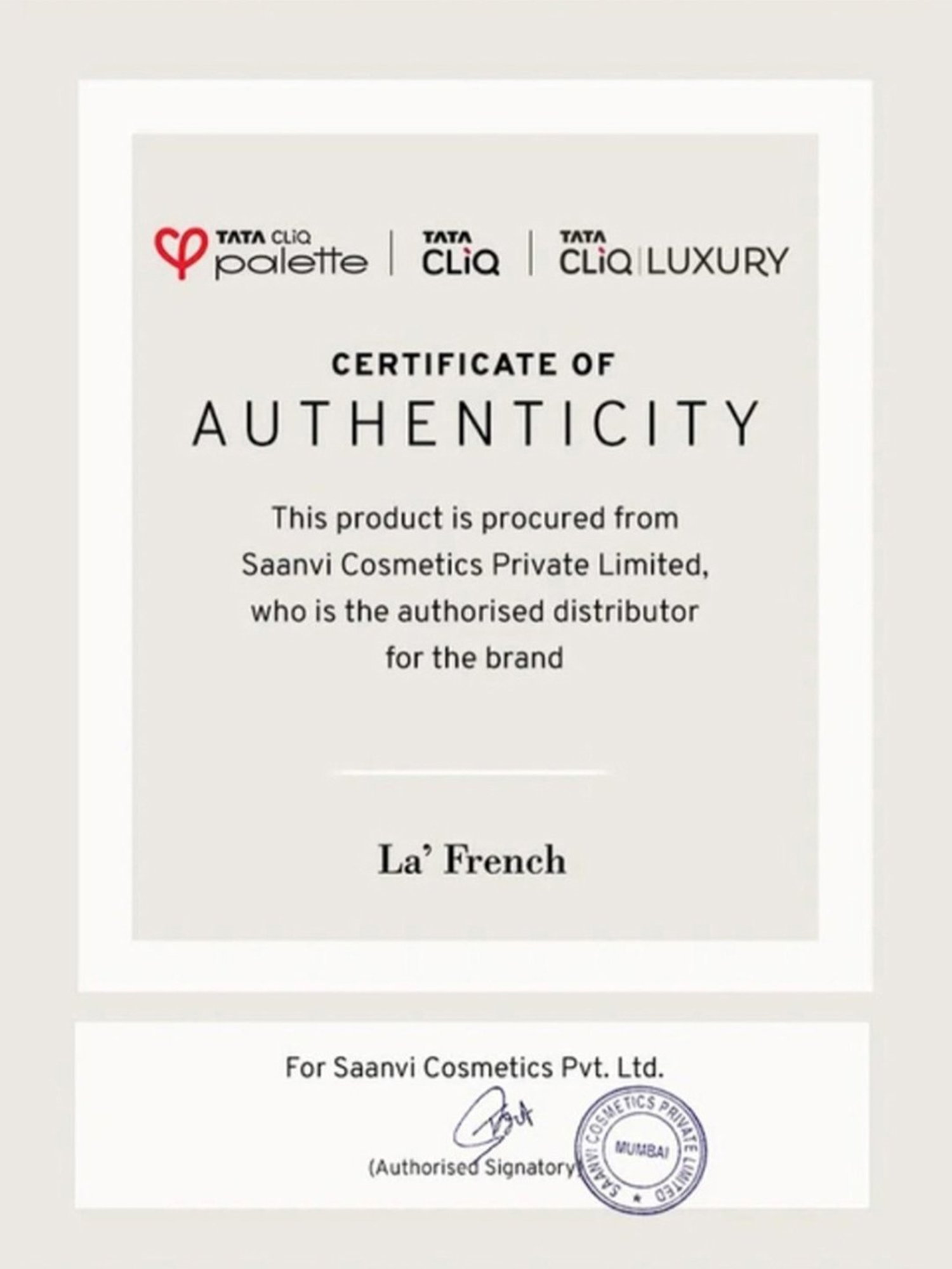 La'French Hottie Girl Eau de Parfum for Women - 10 ml